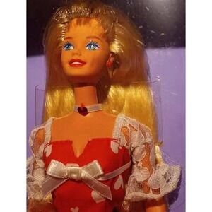 1996 Valentine Barbie Doll Special Edition Mattel 15172 Vintage New In Box